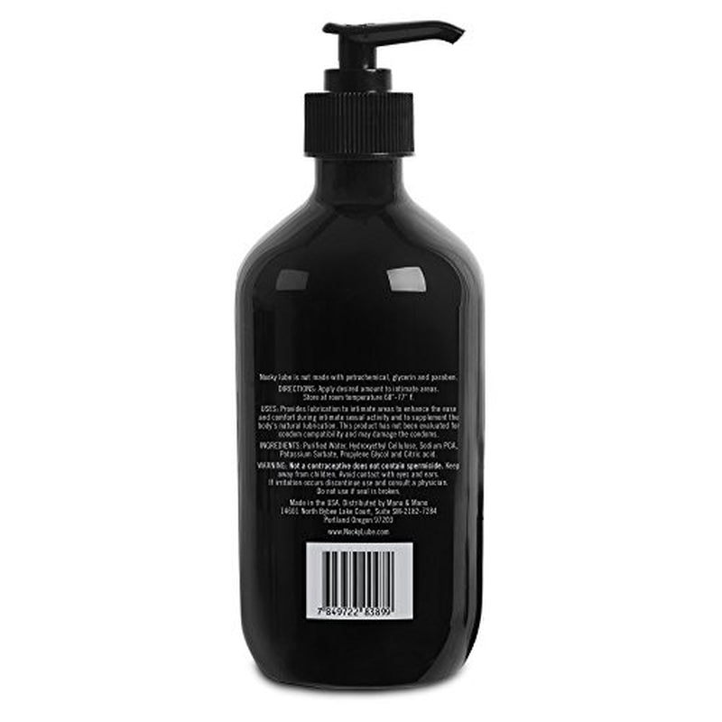 Personal Lubricant. Nooky Lube Natural Water Based Lubes for Men and Women. 16