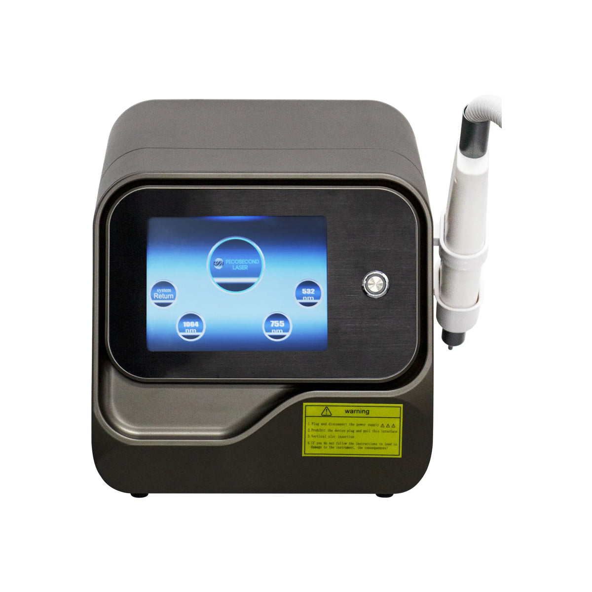 Laser Tattoo Removal Q Switched Nd YAG Eyebrow Pigment Remover Machine Picosecond Laser for Professional Salon Use