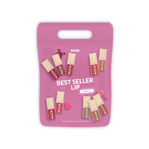- Lips Pigment Kit for Permanent Make Up- Passion, Glacè, Fashion, Bite, Love, Supermodel, Lollipop, Dream, Summer, Bubble(10X0,50 Fl.Oz.) - Color for Lips Made in Italy