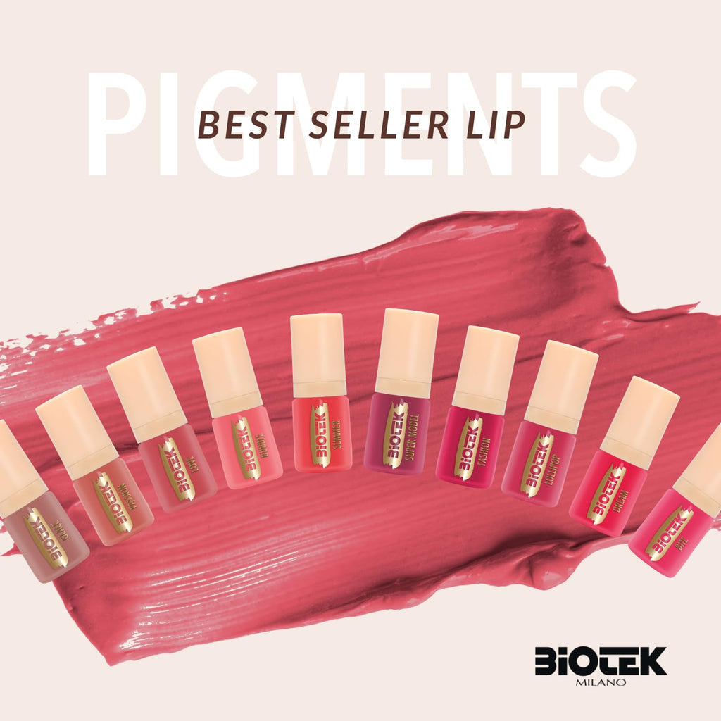 - Lips Pigment Kit for Permanent Make Up- Passion, Glacè, Fashion, Bite, Love, Supermodel, Lollipop, Dream, Summer, Bubble(10X0,50 Fl.Oz.) - Color for Lips Made in Italy