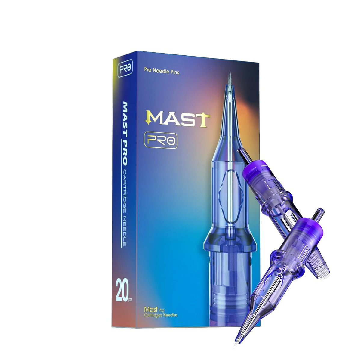 Mast Pro Cartridge Tattoo Needles Disposable 20Pcs of One Box Standard Size round Liner 1209RL