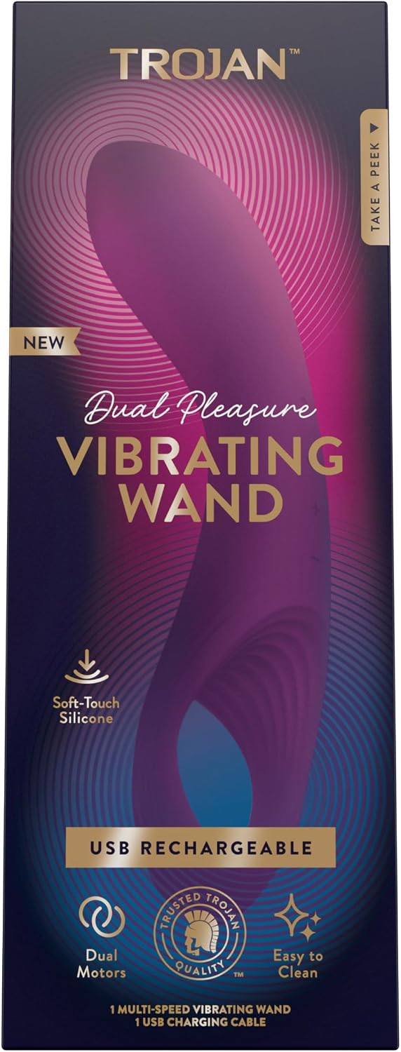 Dual Pleasure Vibrating Wand, Couples Vibrators