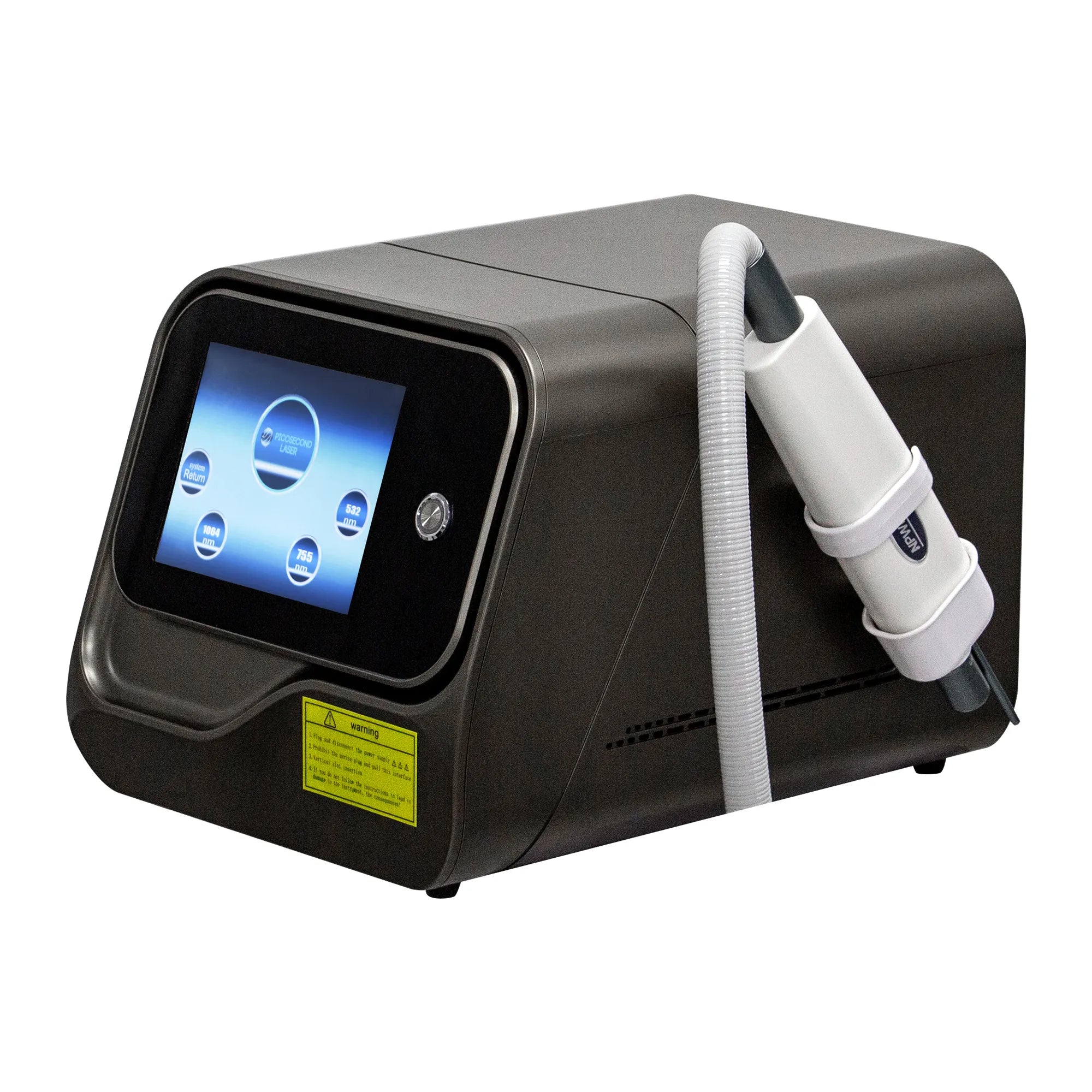 Laser Tattoo Removal Q Switched Nd YAG Eyebrow Pigment Remover Machine Picosecond Laser for Professional Salon Use