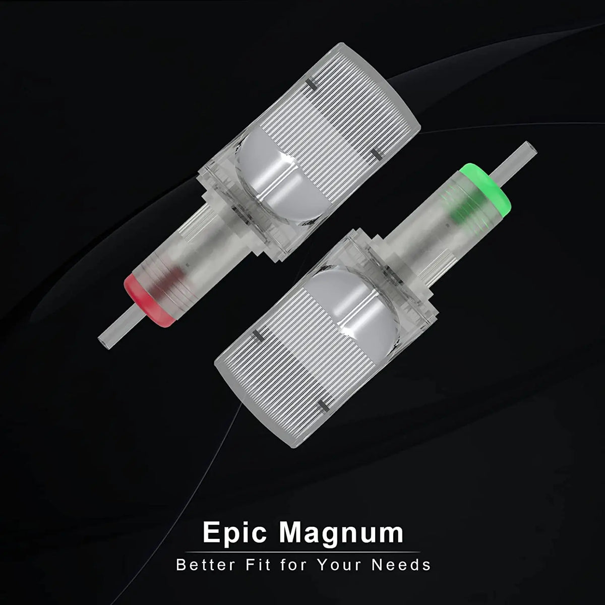 8Pcs  Cartridge Tattoo Needles EPIC round Magnum Curved Magnum 49RM 45RM 41RM 39RM 35RM for Cartridge Tattoo Machine Pen