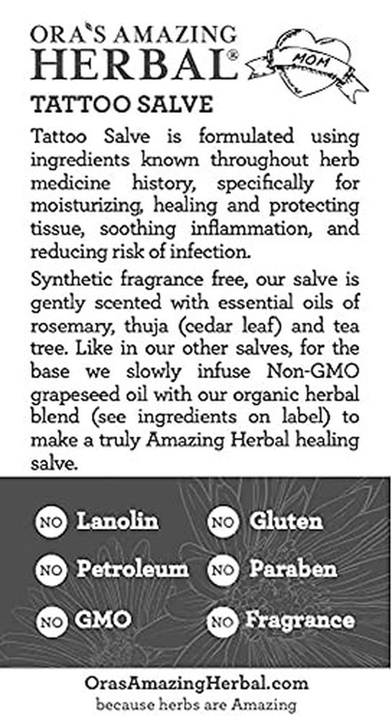 Tattoo Salve, Tattoo Aftercare, Tattoo Balm, Tattoo Healing Ointment, Tattoo