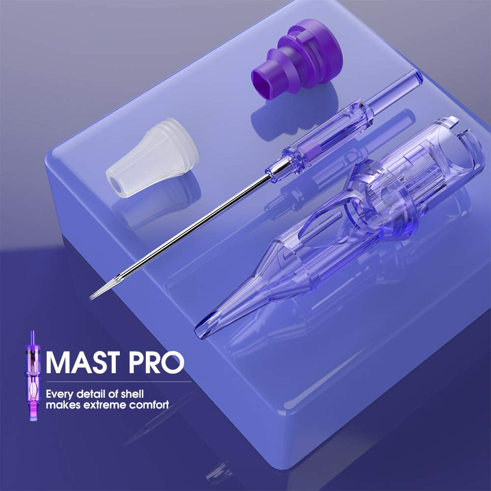 Mast Pro Cartridge Tattoo Needles Disposable 20Pcs of One Box Standard Size round Liner 1209RL