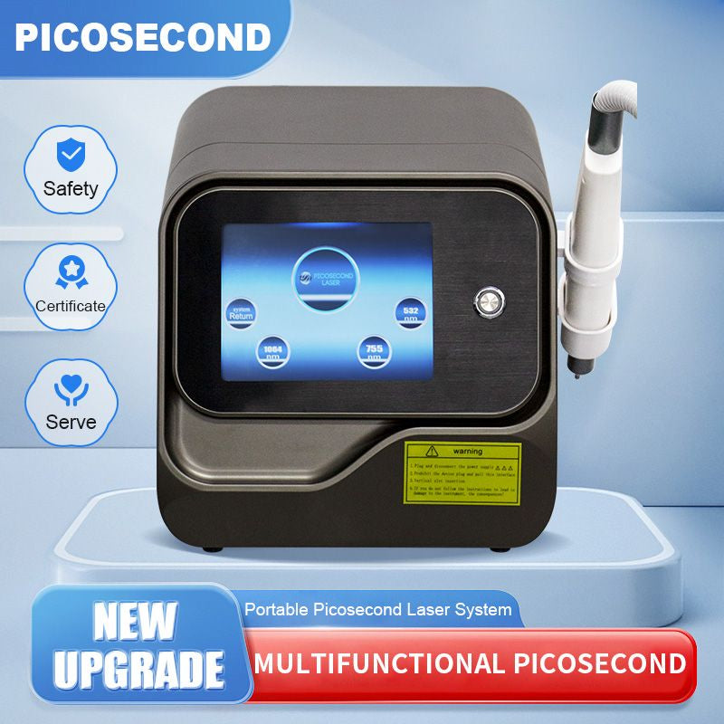 Laser Tattoo Removal Q Switched Nd YAG Eyebrow Pigment Remover Machine Picosecond Laser for Professional Salon Use