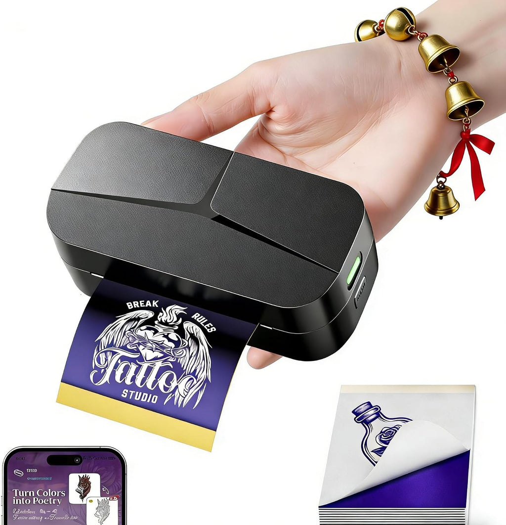 Mini Tattoo Stencil Printer for DIY Temporary Tattoo
