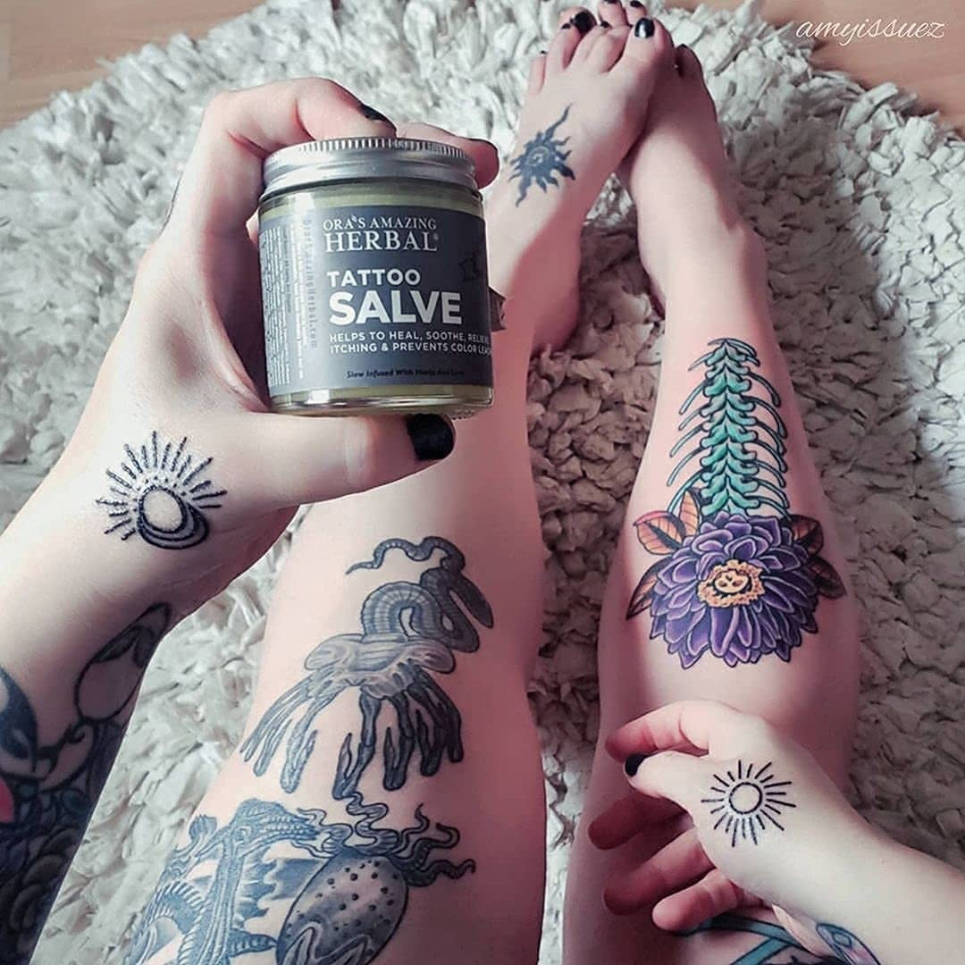 Tattoo Salve, Tattoo Aftercare, Tattoo Balm, Tattoo Healing Ointment, Tattoo